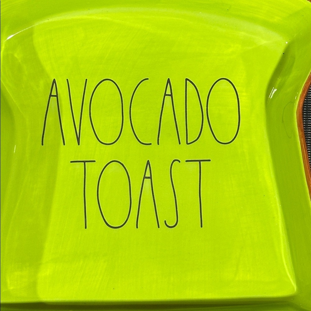 Rae Dunn Avocado Toast dish - Picture 2 of 8